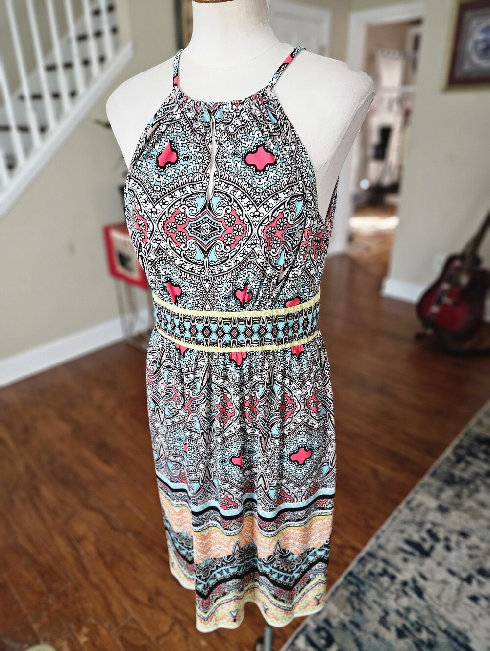 London Times Boho Dress Size 8